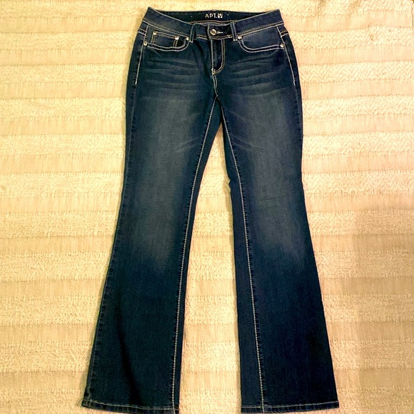 Apt.9 Boot cut Denim Jeans - Picture 1 of 7